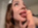 Blowjob with dildo💖