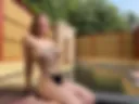 wet nude on public sweeaMING POOL