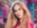 lady in pink)