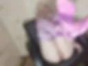 pink leggings and anal plug