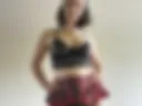 hot girl in short skirt