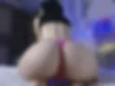 pink panties sexy pose