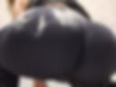 Butt in athletic leggings