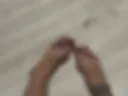 Legs in oil