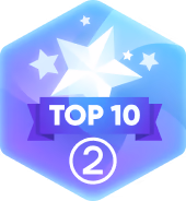 Second place among couples