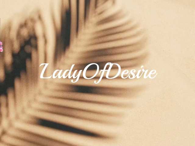 LadyOfDesire live cam on BongaCams