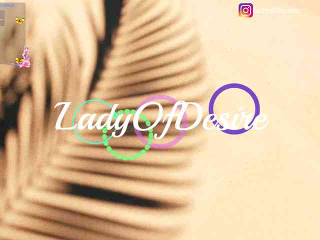 LadyOfDesire webcam