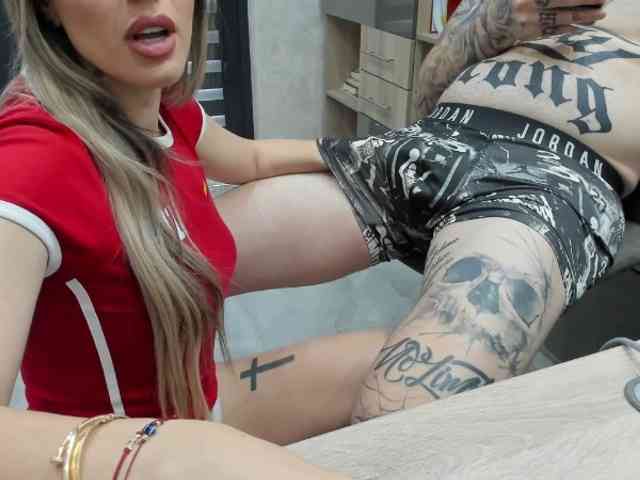 tattoo-couple webcam