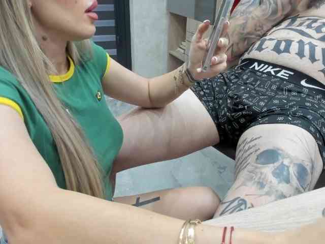 tattoo-couple webcam