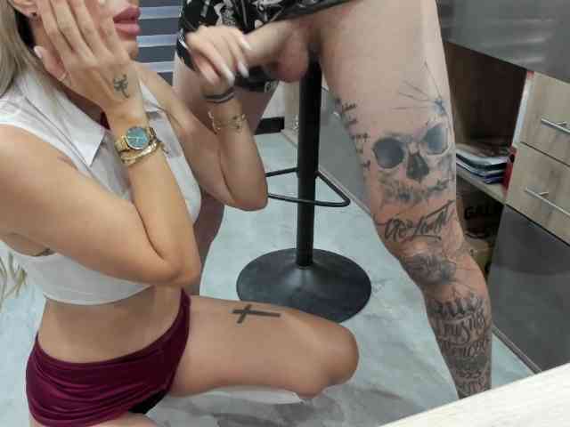 tattoo-couple webcam
