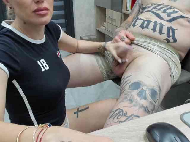 tattoo-couple webcam