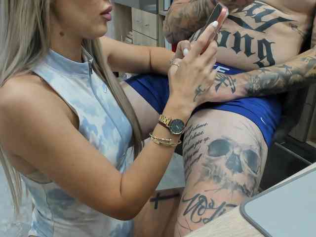 tattoo-couple webcam