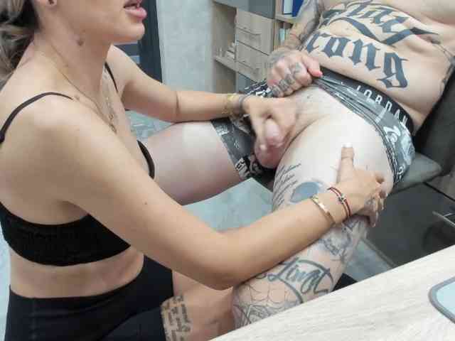 tattoo-couple webcam