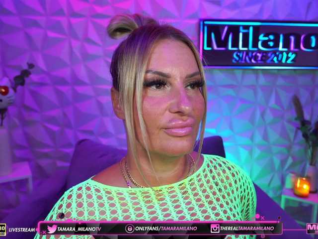 TamaraMilano live cam on BongaCams