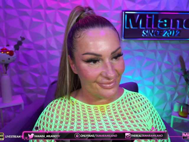 TamaraMilano live cam on BongaCams