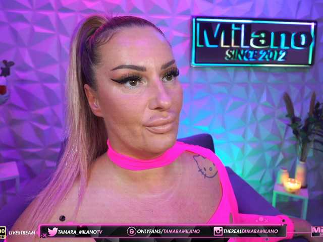 TamaraMilano live cam on BongaCams