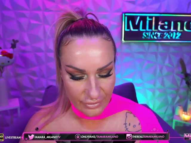 TamaraMilano live cam on BongaCams