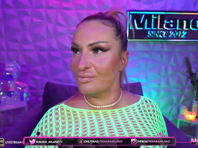 TamaraMilano, en vivo ahora en BongaCams