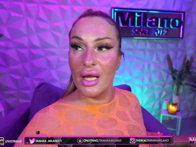 TamaraMilano live cam on BongaCams