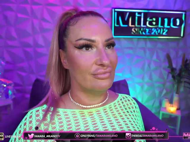 TamaraMilano live cam preview