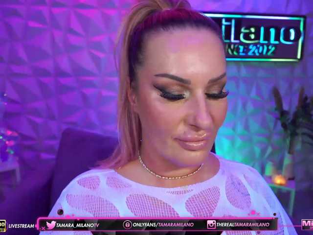 TamaraMilano live cam on BongaCams
