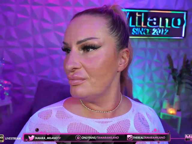 TamaraMilano live cam on BongaCams