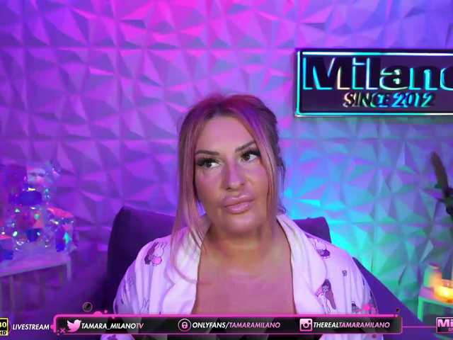 TamaraMilano live cam on BongaCams