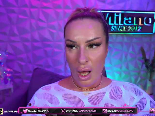 TamaraMilano live cam on BongaCams