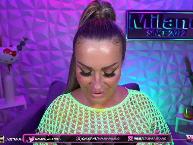 TamaraMilano live cam on BongaCams