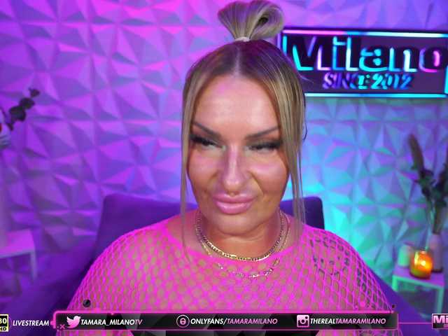 TamaraMilano live cam on BongaCams