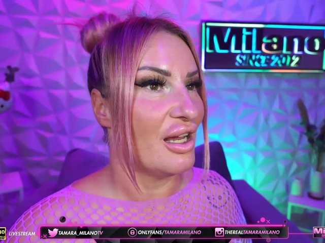 TamaraMilano live cam on BongaCams