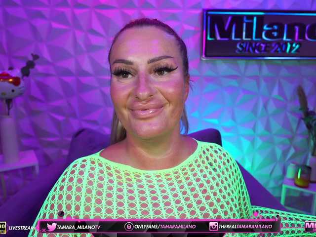 TamaraMilano live cam on BongaCams