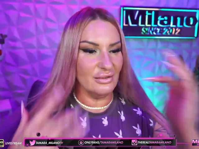 TamaraMilano live cam on BongaCams