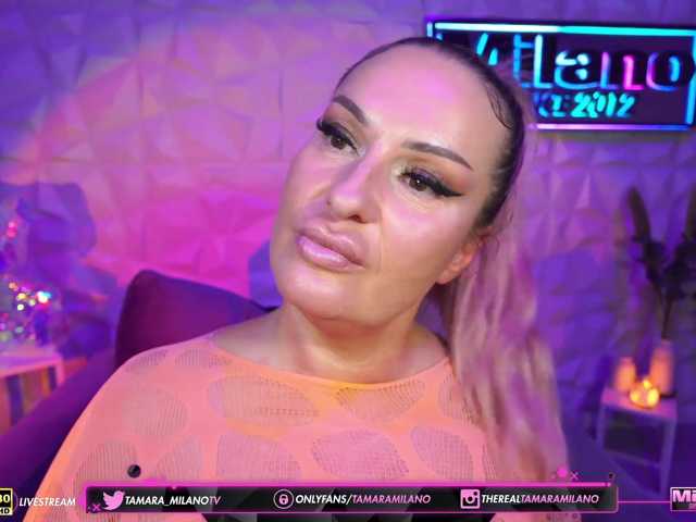 TamaraMilano live cam on BongaCams