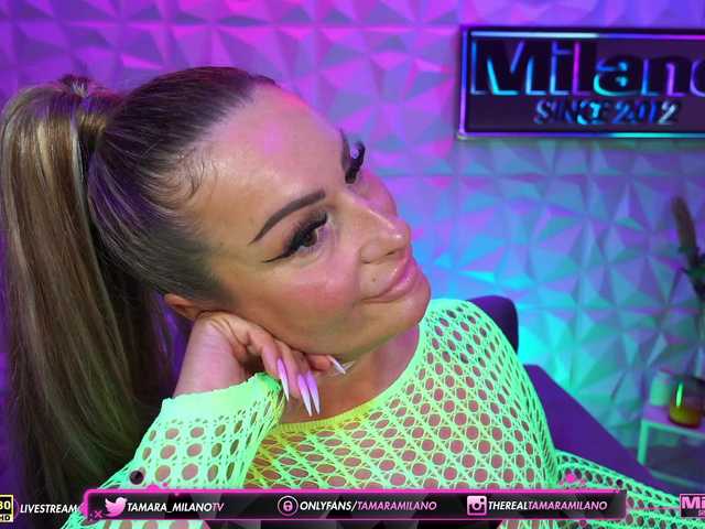 TamaraMilano live cam on BongaCams