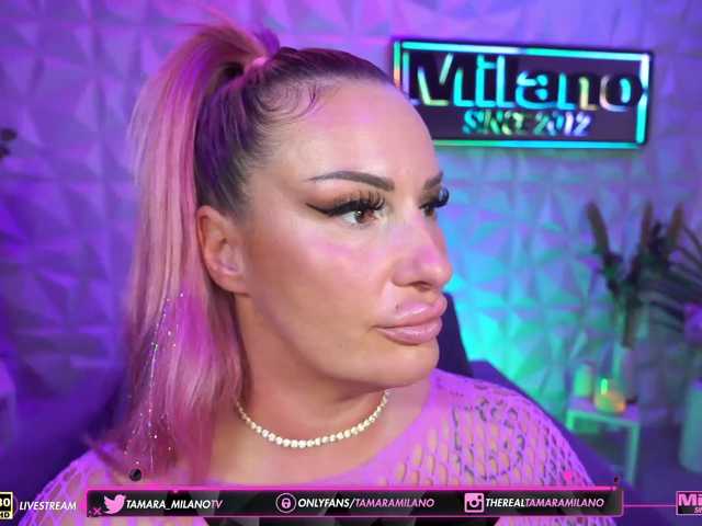 TamaraMilano live cam on BongaCams