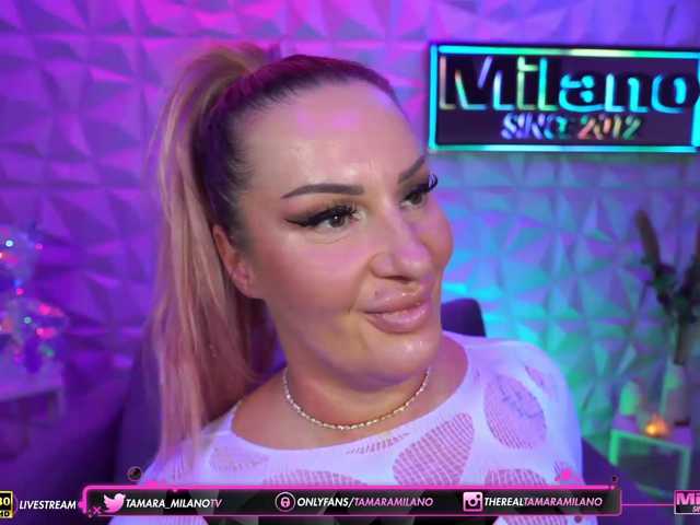 TamaraMilano live cam on BongaCams