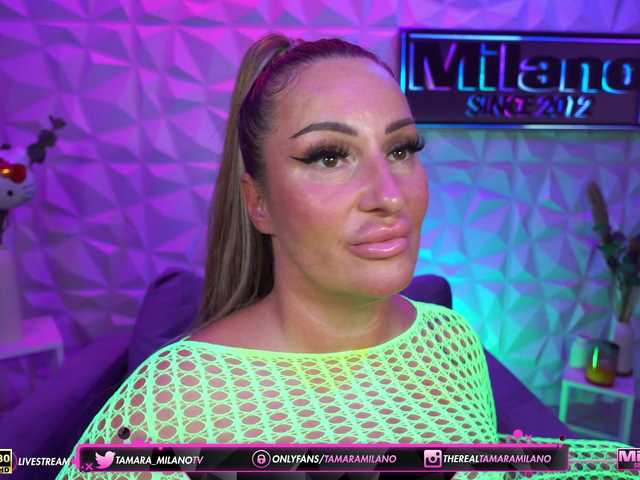 TamaraMilano live cam on BongaCams