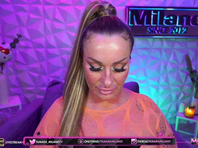 TamaraMilano live cam on BongaCams