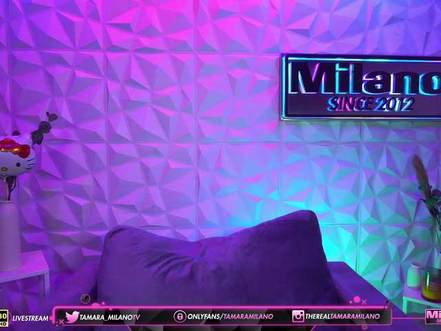 TamaraMilano live webcam show