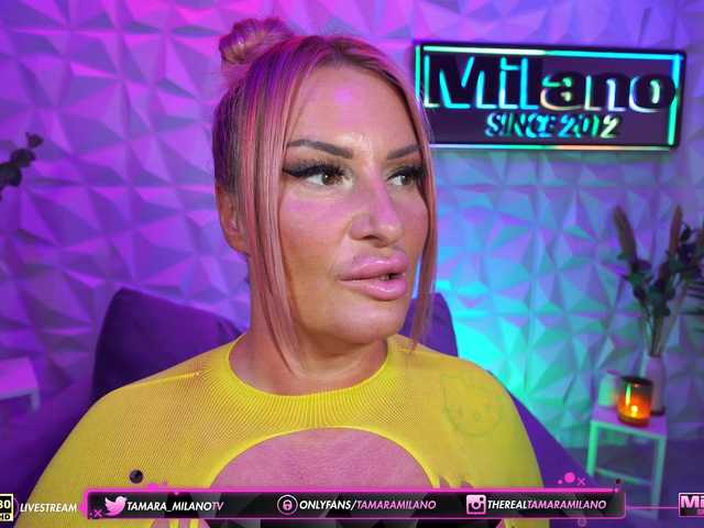 TamaraMilano live cam on BongaCams