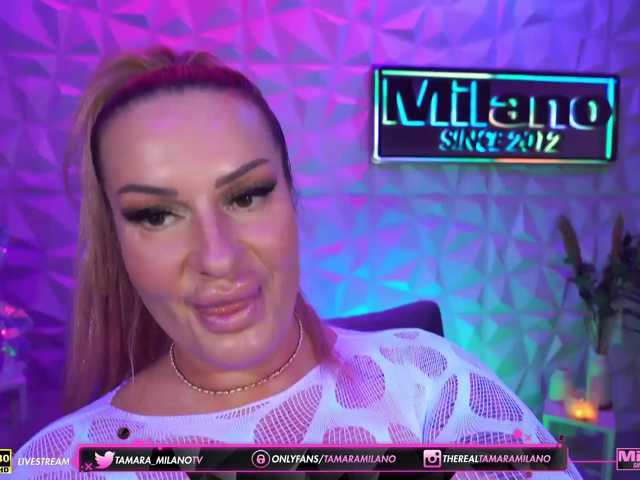 TamaraMilano live cam on BongaCams
