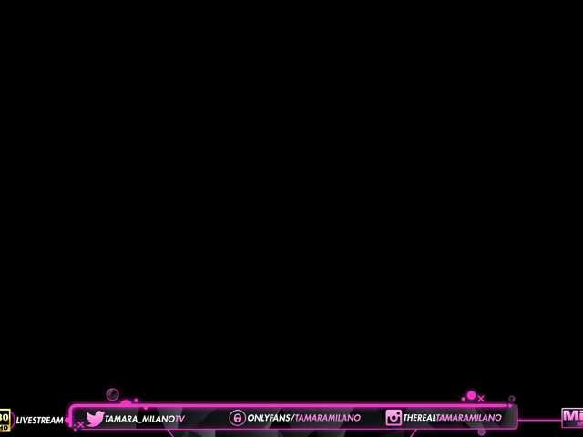 TamaraMilano live cam on BongaCams