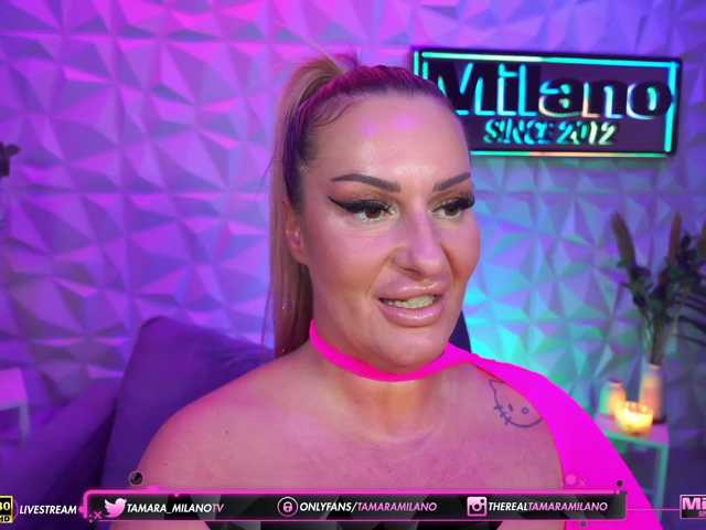 TamaraMilano live cam on BongaCams