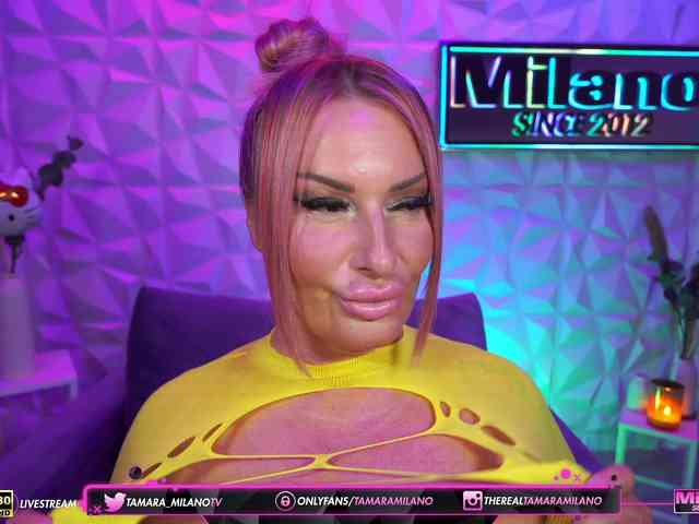 TamaraMilano Live Webcam on BongaCams