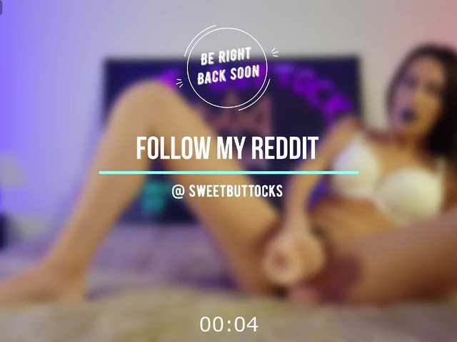 SweetButtocks live cam on BongaCams