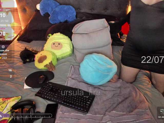 ursula-fire live cam on BongaCams