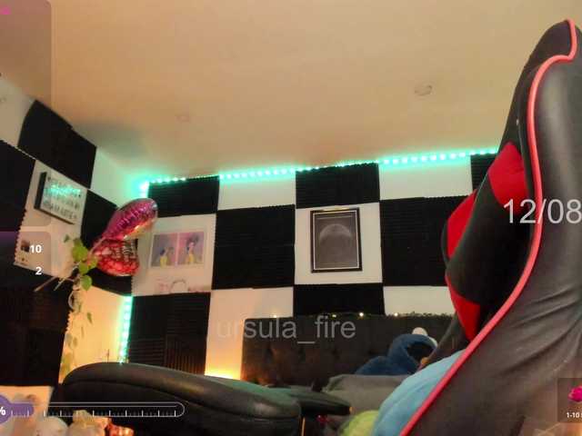 ursula-fire live cam on BongaCams