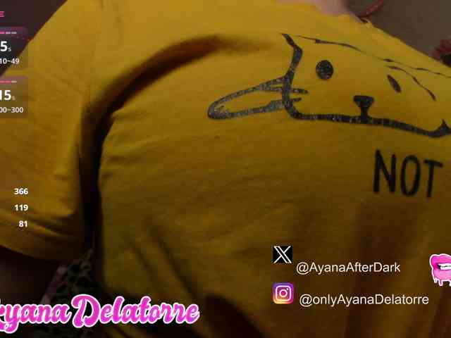 AyanaXOXO webcam