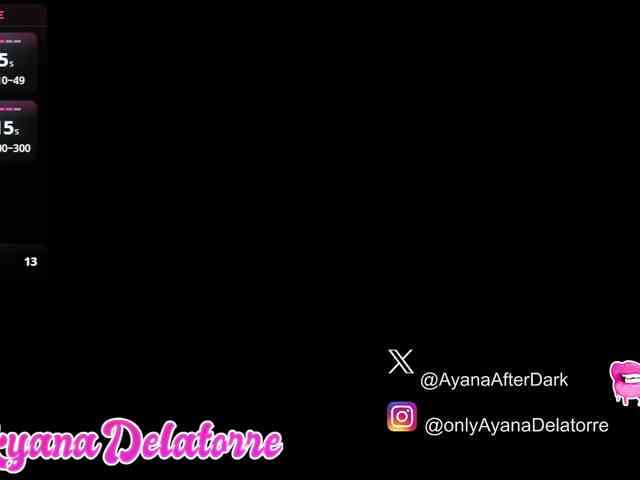 AyanaXOXO webcam